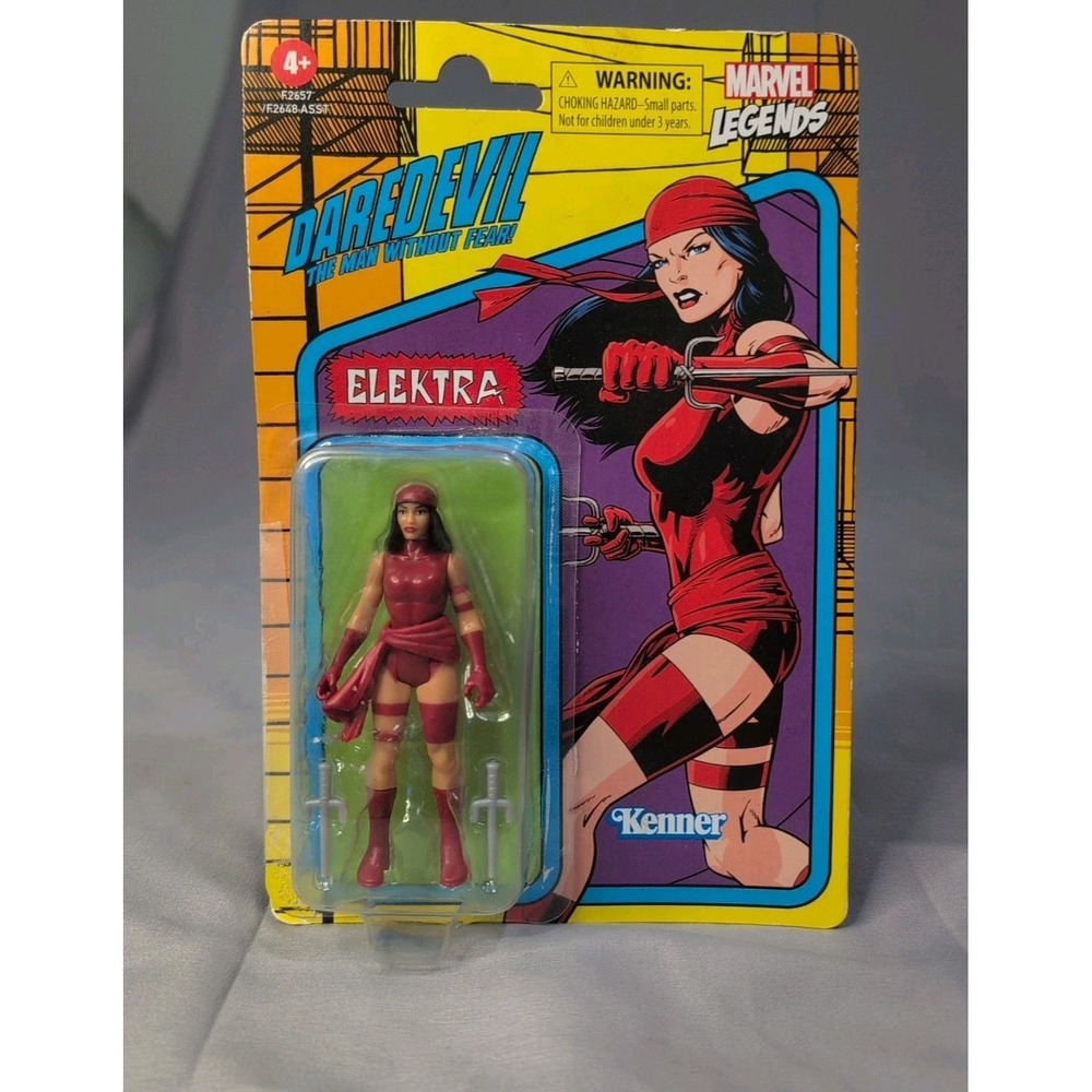 Marvel‎ Legends Daredevil ELEKTRA Retro Collection 3.75" Kenner Action Figure